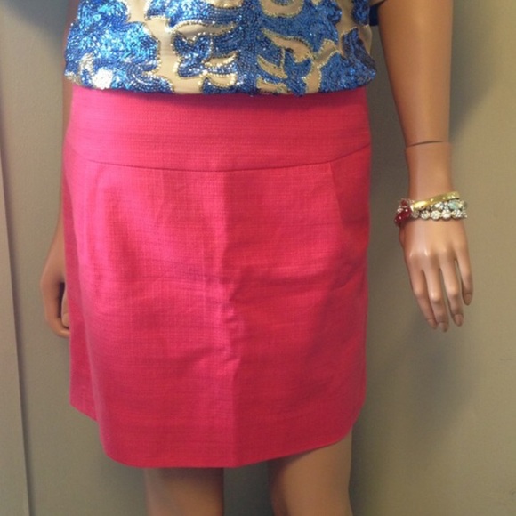 🔴LAST CALL🔴J. Crew Factory Coral Pink Tweed Mini - Picture 3 of 4